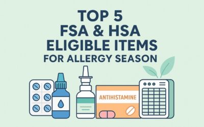 Top 5 FSA & HSA Eligible Items to Get You Through Allergy Season